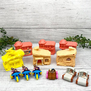 VINTAGE 1980's McDonalds Flintstones Happy Meal Toys